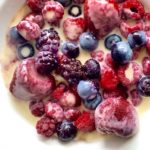 FROZEN BERRIES WITH ICE WINE CHOCOLATE