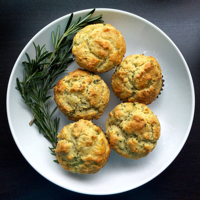 ROSEMARY PARMESAN HERB MUFFINS