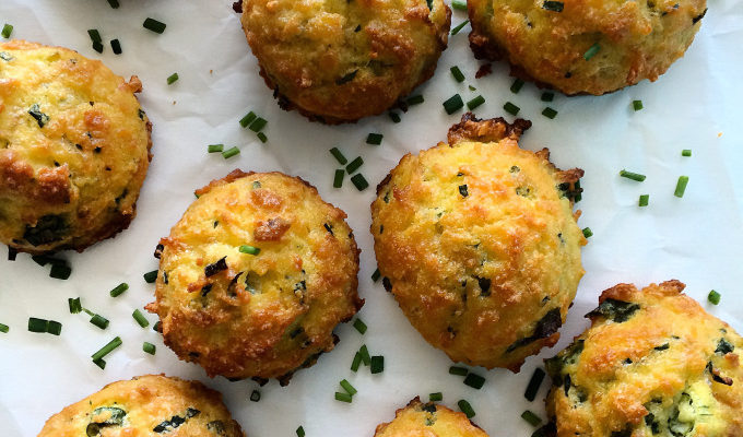 CHEESY CHIVE BISCUITS