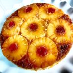 COCONUT PINEAPPLE UPSIDE DOWN CAKE