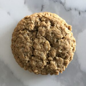 Spiced oatmeal cookie