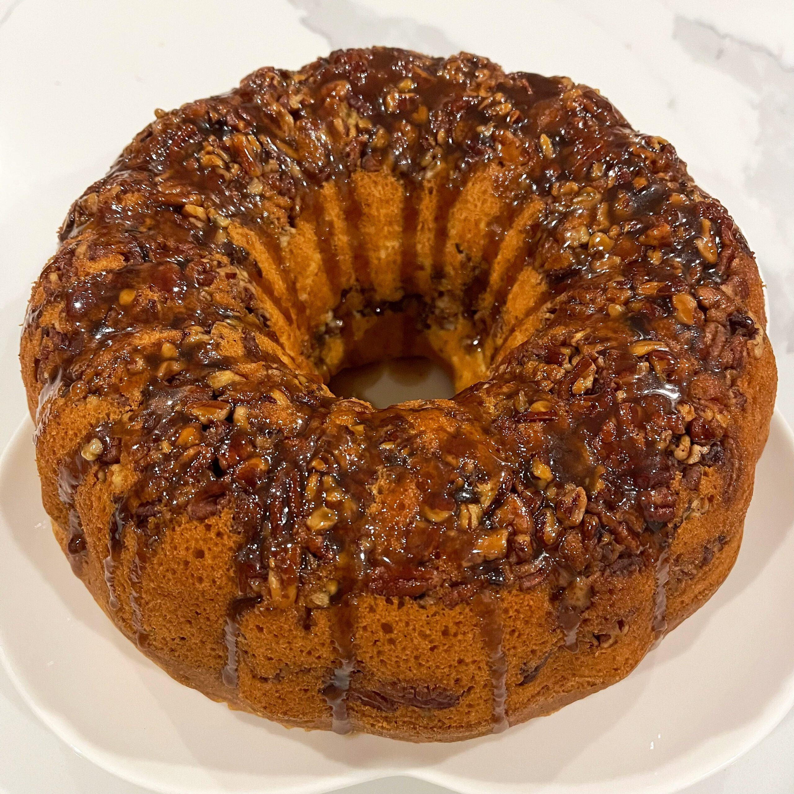 PECAN RUM CAKE