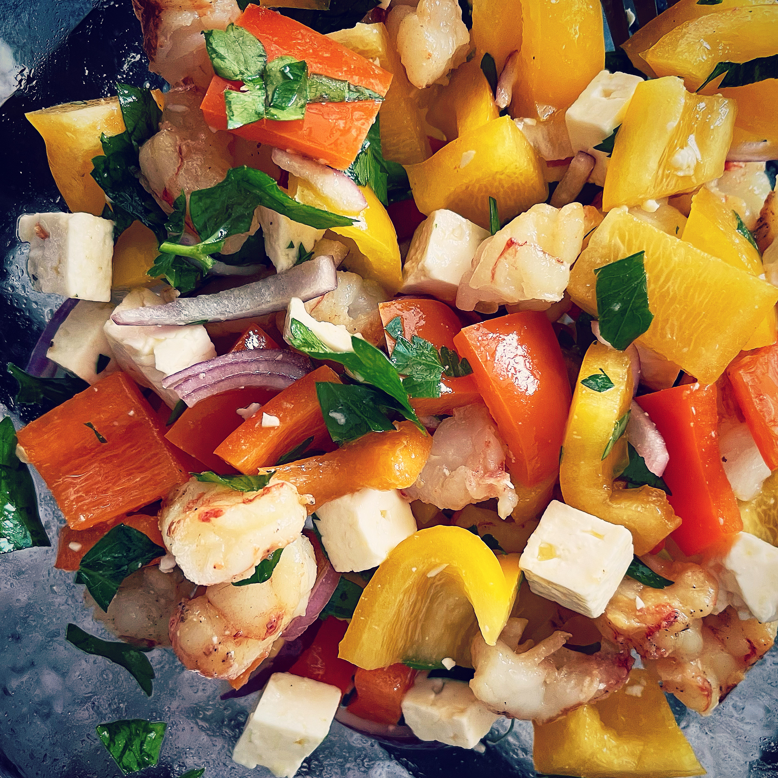 CHOPPED SHRIMP SALAD